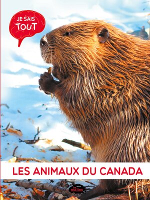 cover image of Les animaux du Canada